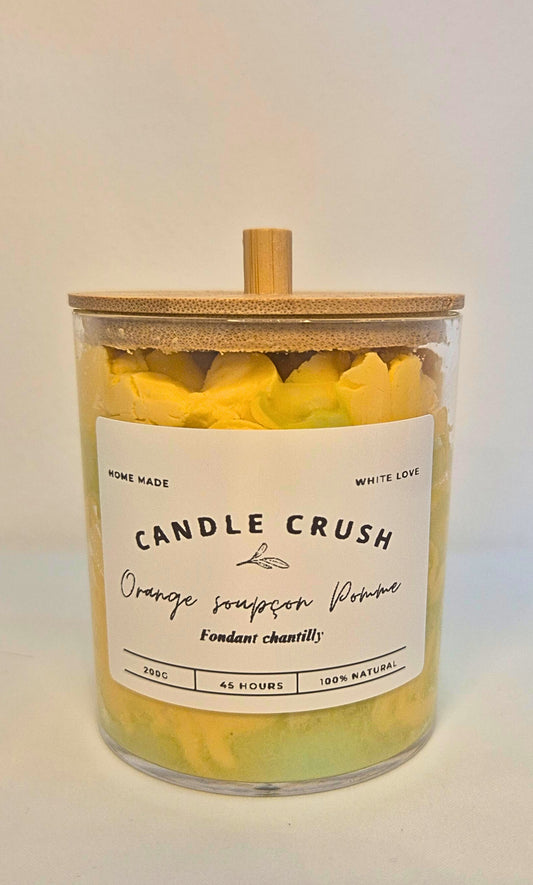 Fondant Chantilly 250G / Orange & pomme verte