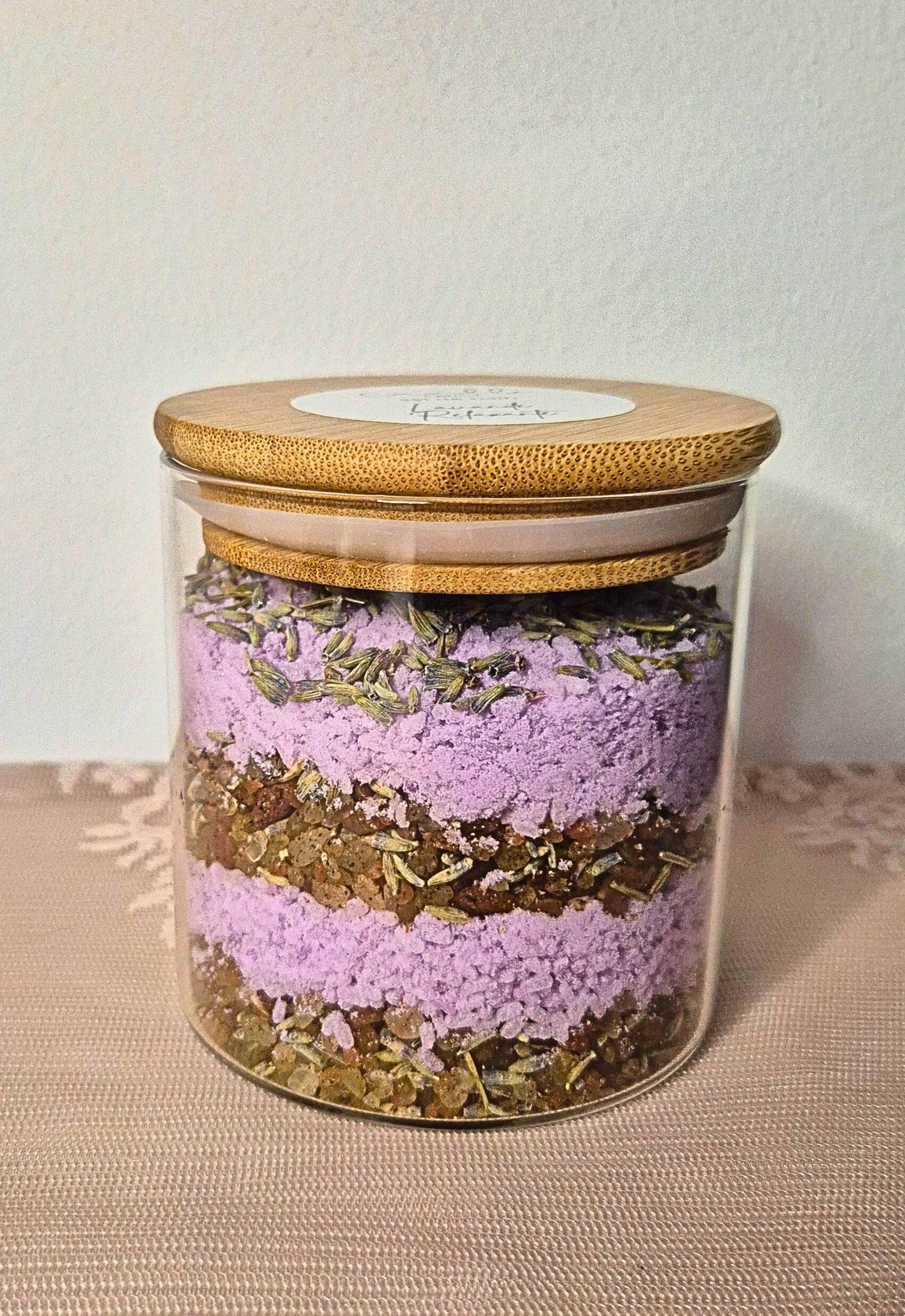 Sel de bain Lavande