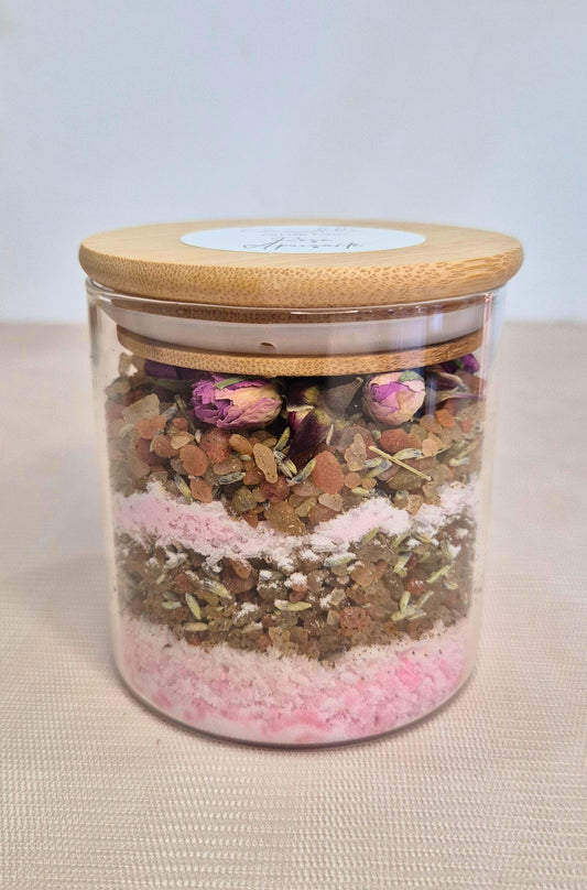 Sel de bain Rose