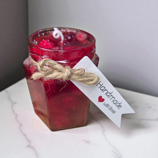 Bougie confiture de fraises
