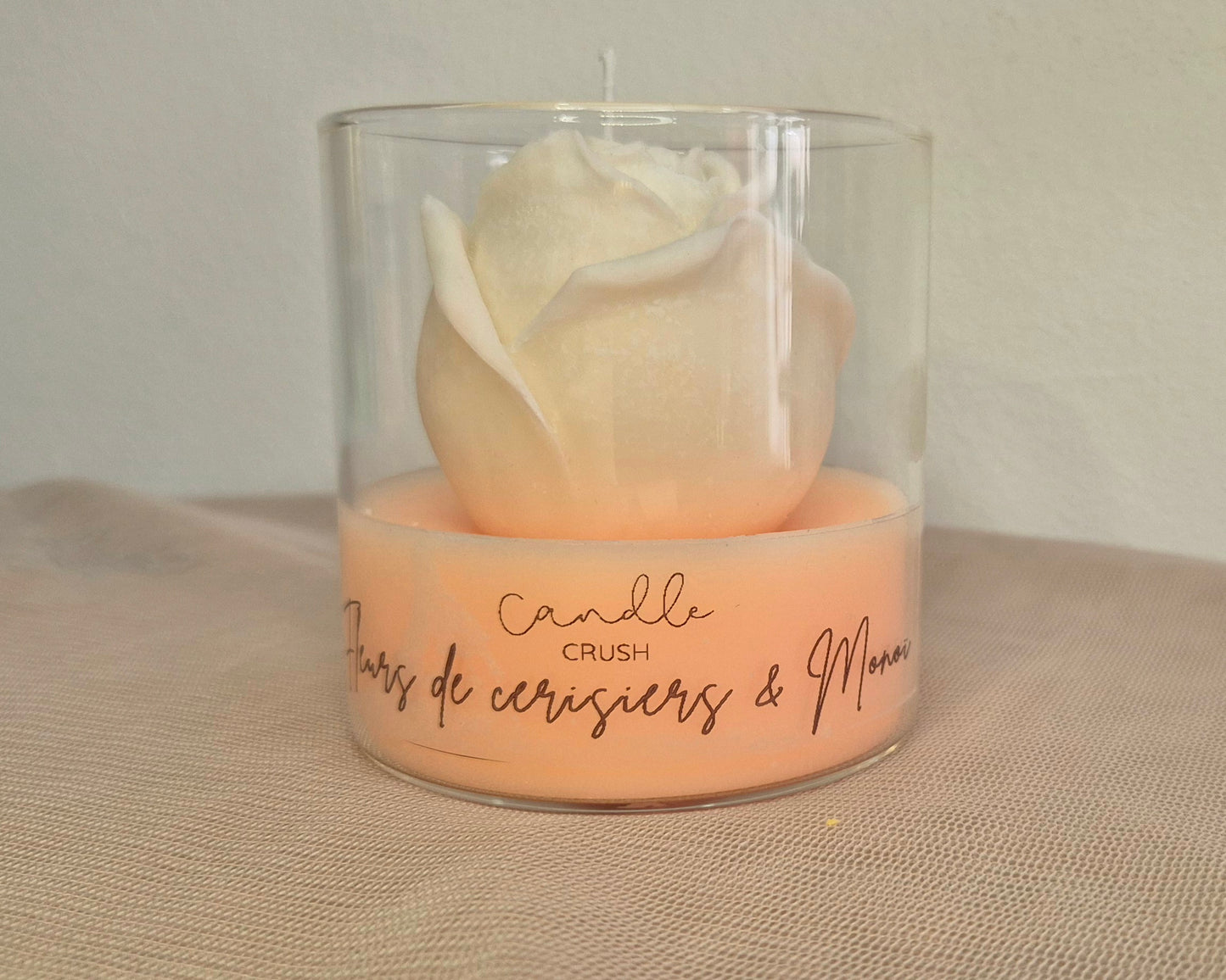 Bougie Moyenne Fleurs de cerisiers & Monoï