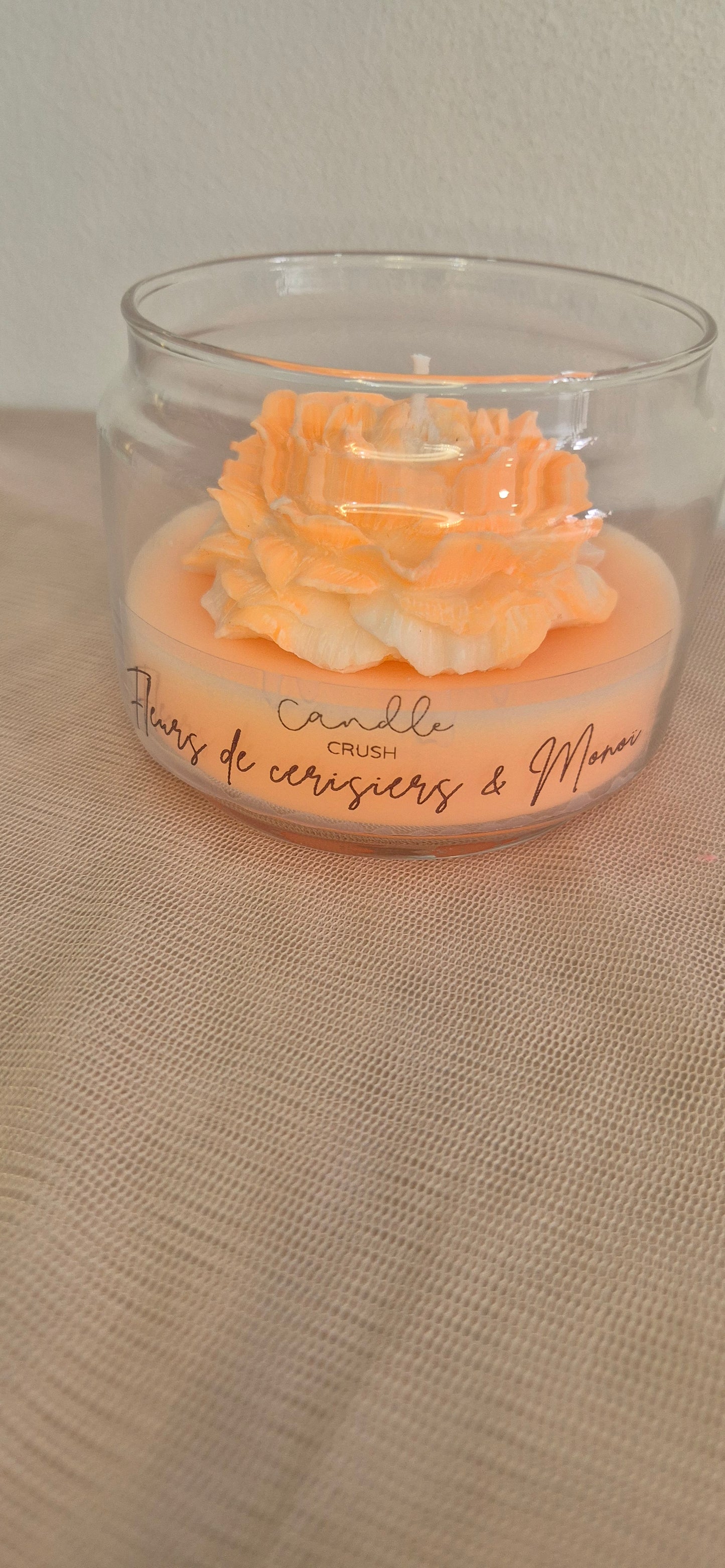 Bougie (Grande) Fleurs de cerisiers & Monoï