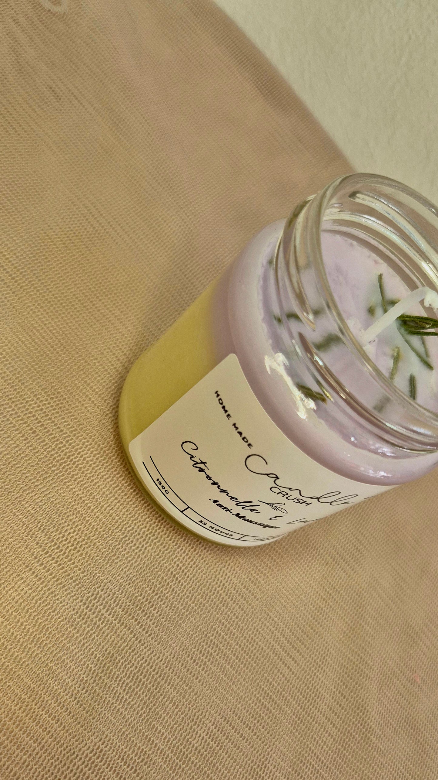 Bougie Citronnelle & Lavande