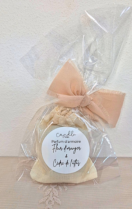 Pochette d'armoire Fleur d'oranger & Cèdre de l'atlas