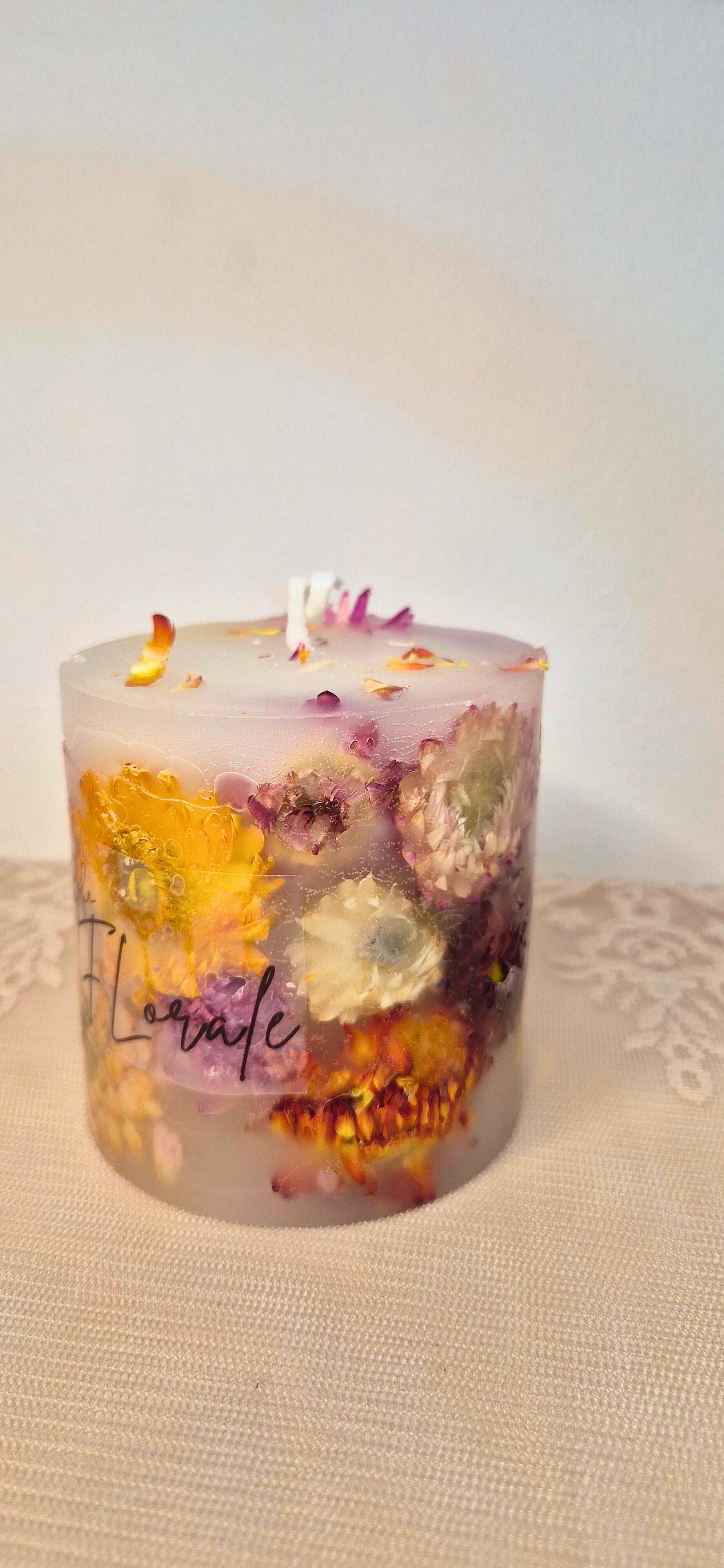 Bougie Florale