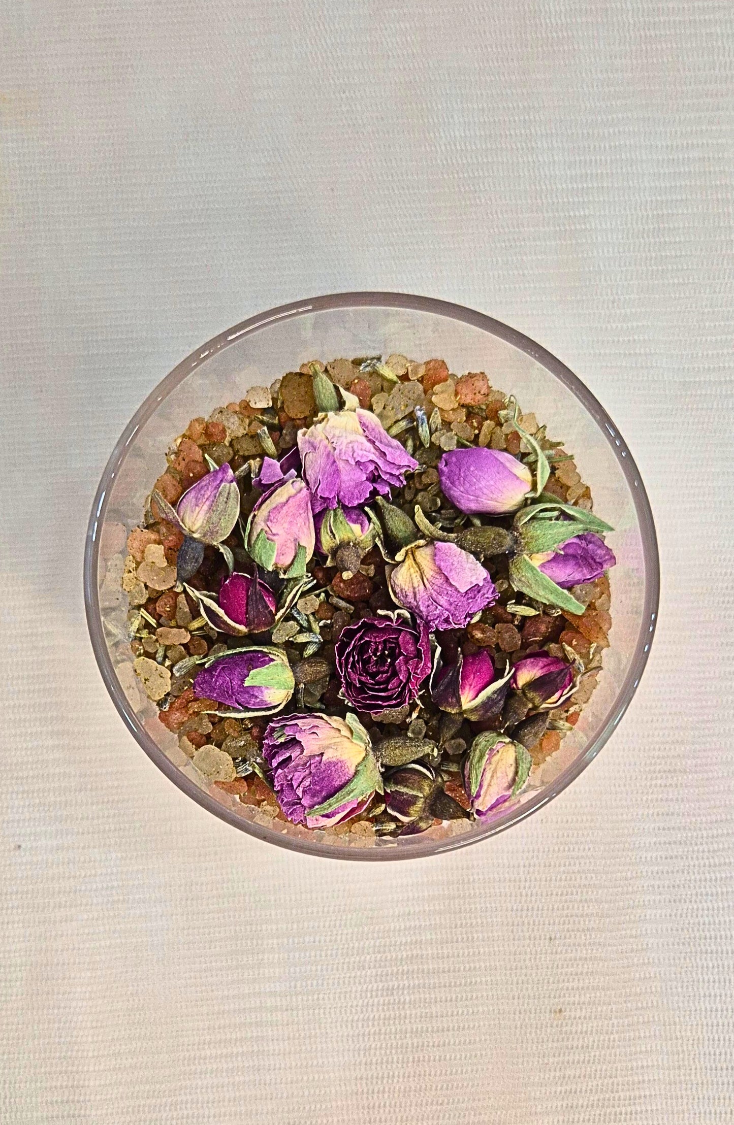 Sel de bain Rose
