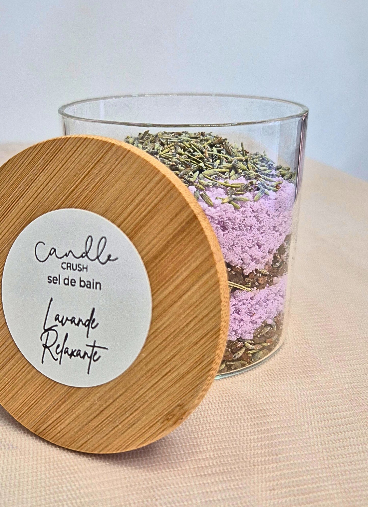 Sel de bain Lavande